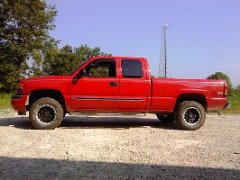 2005 GMC 2 inch leveling kit